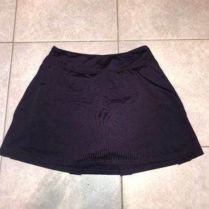 Dark Purple Tennis Skirt